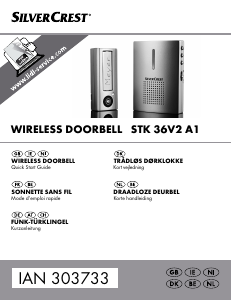 Manual SilverCrest IAN 303733 Doorbell