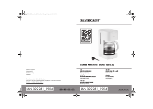Brugsanvisning SilverCrest IAN 329281 Kaffemaskine