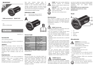 Vadovas SilverCrest IAN 305371 Automobilio įkroviklis