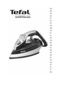 Посібник Tefal FV3840 Supergliss Праска