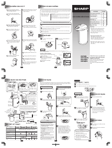 Hướng dẫn sử dụng Sharp KP-Y33BTV Cây nước nóng lạnh