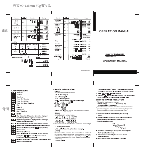 Manual Catiga CD-2779 Calculator