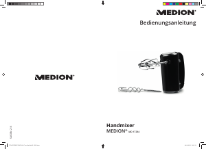 Bedienungsanleitung Medion MD 17294 Handmixer