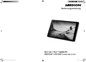 Bedienungsanleitung Medion Lifetab E10420 (MD 61781) Tablet