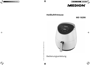Bedienungsanleitung Medion MD 18290 Fritteuse