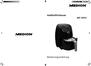 Bedienungsanleitung Medion MD 18413 Fritteuse