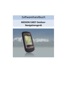 Bedienungsanleitung Medion GoPal S3857 M80 (MD 99020) Outdoor navigation