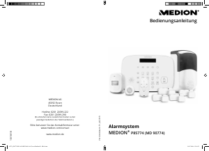 Bedienungsanleitung Medion P85774 (MD 90774) Alarmsystem