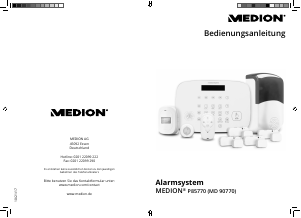 Bedienungsanleitung Medion P85770 (MD 90770) Alarmsystem