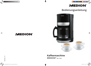 Bedienungsanleitung Medion MD 17364 Kaffeemaschine