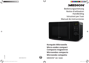 Bedienungsanleitung Medion MD 18688 Mikrowelle