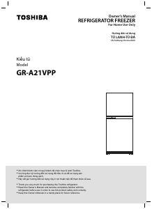 Hướng dẫn sử dụng Toshiba GR-A21VPP Tủ đông lạnh