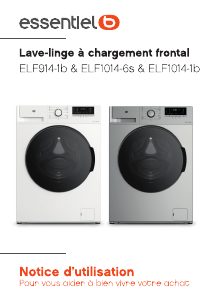 Mode d’emploi Essentiel B ELF 914-1b Lave-linge