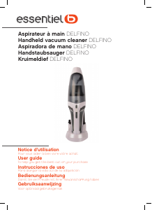 Manual Essentiel B EAM 111 LI Delfino Handheld Vacuum