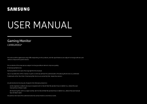 Manual Samsung C49RG90SSU LED Monitor