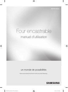 Mode d’emploi Samsung NV70F7796MS Four