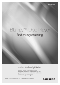 Bedienungsanleitung Samsung BD-J6300 Blu-ray player