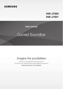 Manual Samsung HW-J7500 Difuzor