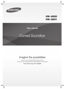 Manuale Samsung HW-J6000 Altoparlante
