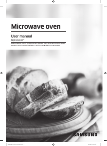 Manual Samsung NQ50J5530BS/EU Microwave