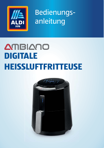 Bedienungsanleitung Ambiano MD 18415 Fritteuse