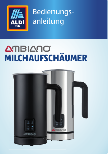 Bedienungsanleitung Ambiano MD 19089 Milchaufschäumer