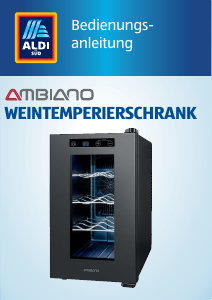 Bedienungsanleitung Ambiano MD 37430 Weinklimaschrank