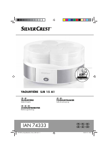 Handleiding SilverCrest IAN 74333 Yoghurtmaker