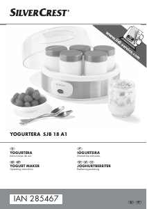 Manual SilverCrest IAN 285467 Yoghurt Maker