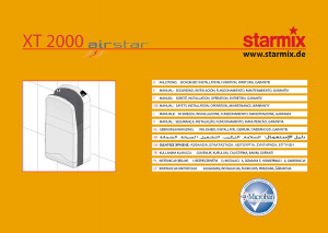 Mode d’emploi Starmix XT2000 Sèche-mains