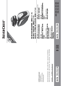 Manual SilverCrest IAN 312124 Shaver