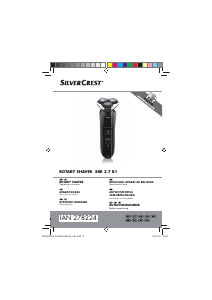 Bedienungsanleitung SilverCrest IAN 278224 Rasierer