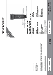 Mode d’emploi SilverCrest IAN 304533 Rasoir électrique