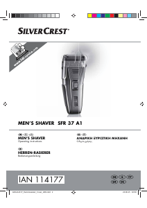 Manual SilverCrest IAN 114177 Shaver