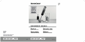 Instrukcja SilverCrest IAN 331547 Blender ręczny