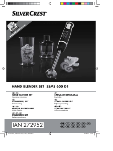 Manual SilverCrest IAN 272952 Hand Blender