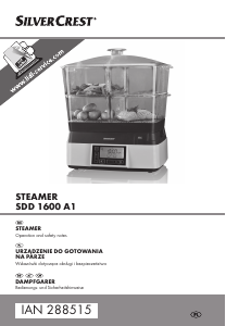Manual SilverCrest IAN 288515 Steam Cooker