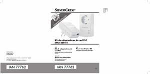 Handleiding SilverCrest SPLK 200 A1 Powerline adapter