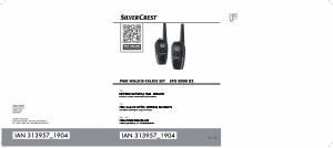 Bedienungsanleitung SilverCrest SFG 8000 B2 Walkie-talkie