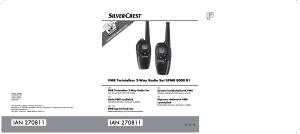 Bedienungsanleitung SilverCrest IAN 270811 Walkie-talkie