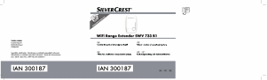 Manuál SilverCrest SWV 733 B1 Zesilovač signálu