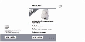 Bedienungsanleitung SilverCrest IAN 93826 Range extender
