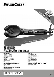 Manual SilverCrest IAN 302366 Modelador de cabelo