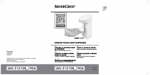 Bedienungsanleitung SilverCrest SSSES 1.5 B1 Flüssigseifenspender