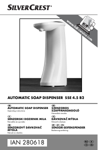Manual SilverCrest IAN 280618 Soap Dispenser