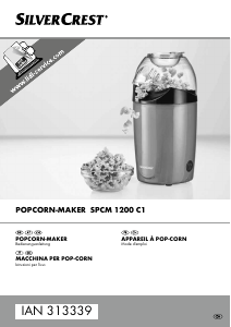 Manuale SilverCrest IAN 313339 Macchina per popcorn
