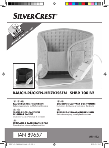 Mode d’emploi SilverCrest SHBR 100 B2 Coussin chauffant