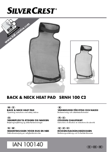 Manual SilverCrest SRNH 100 C2 Heating Pad