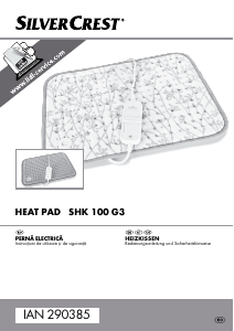 Manual SilverCrest SHK 100 G3 Tampon de încălzire