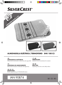 Manual de uso SilverCrest SHK 100 C3 Almohadilla térmica